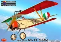 Kovozavody Prostejov 72450 Nieuport Ni-11 Bebe 'Italian Aces' (3x camo) 1/72