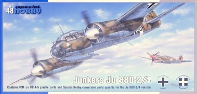 Special Hobby SH48178 1/48 Junkers Ju 88D-2/4 (ex-ICM)
