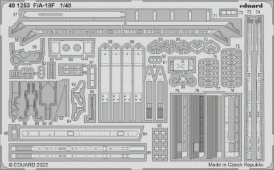 Eduard 491253 SET F/A-18F (MENG) 1/48