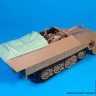 Black Dog T35269 Sd,Kfz.251 /9 Ausf.D Canvas	 (designed to be used with Tamiya kits) 1/35
