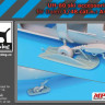 Black Dog A48022 UH-60 Ski accessories set (ITAL) 1/48