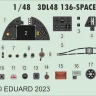Eduard 3DL48136 Hurricane Mk.IIc SPACE (ARMA H.) 1/48