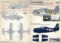 Print Scale 72-384 Grumman F4F Wildcat (wet decals) 1/72