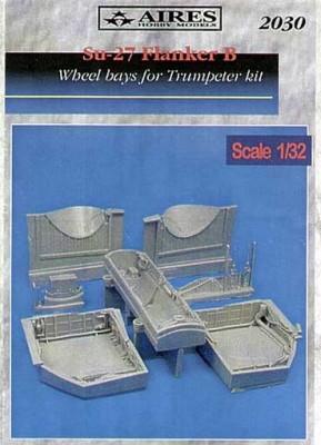 Aires 2030 Su-27 Flanker B wheel bay 1/32
