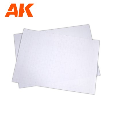 AK Interactive AK-09045 Маскирующая плёнка для аэрографии (2 шт.)