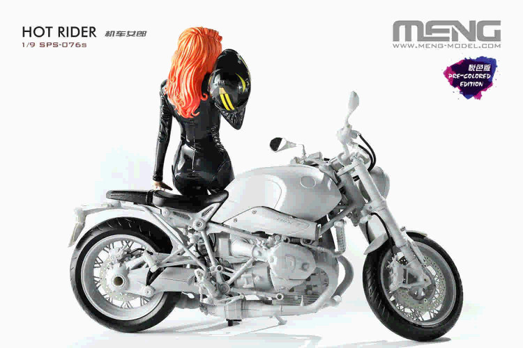 Meng Model SPS-076s Hot Rider (Resin) (Pre-colored Edition, Assembled Figure) 1/9