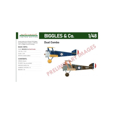 Eduard 11151 BIGGLES &amp; Co. (Limited Edition) 1/48