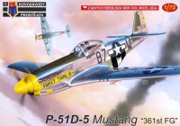 Kovozavody Prostejov 72442 P-51D-5 Mustang '361st FG' (3x camo) 1/72