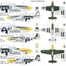 Kovozavody Prostejov 72442 P-51D-5 Mustang '361st FG' (3x camo) 1/72