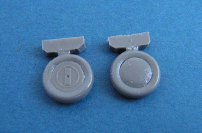 Pavla Models U72-148 Gloster Gladiator wheels for Airfix 1:72
