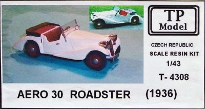 TP Model T-4308 AERO 30 Roadster (model 1936) 1/43