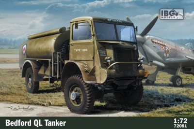 IBG Models 72081 Bedford QL Tanker 1/72