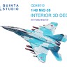 Quinta studio QD48513 МиГ-35 (HobbyBoss) 3D Декаль интерьера 1/48