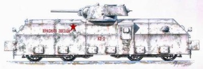 Planet Models MV7227 Krasnaja Zvezda (Sov.draisine) 1/72
