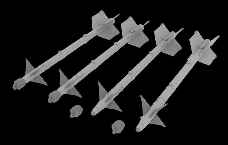 Eduard SIN648133 BIGSIN A-10C armament (GWH) 1/48