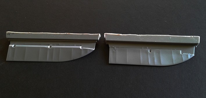Aims AIMS32P019 Gloster Gladiator Mk.I/Mk.II Upper Aileron set (designed to be used with ICM UA UK and Revell kits)[Sea] 1/32