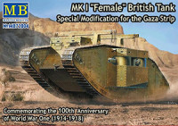 Master box 72004 MK I "Female", Special Modification for the Gaza Strip 1/72