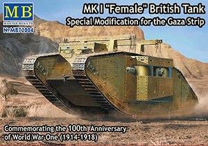 Master box 72004 MK I &quot;Female&quot;, Special Modification for the Gaza Strip 1/72