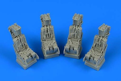 QuickBoost QB48754 EA-6B Prowler ejection seats w/ safety belts 1/48