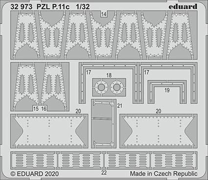 Eduard 32973 SET PZL P.11c (IBG)