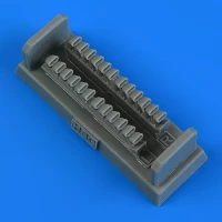 QuickBoost QB49128 P-39D/P-400 Airacobra exhaust 12 pipes (HAS) 1/48