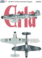 Aims AIMS48D045 Messerschmitt Bf-109G-10 'Erla' 1/48