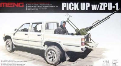 Meng Model VS-001 PICK UP w/ZPU-1 1/35
