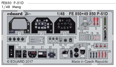 Eduard FE850 P-51D 1/48 1/48
