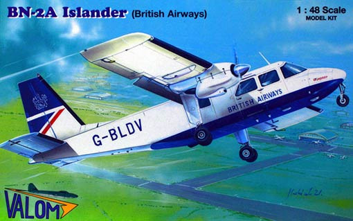 Valom 48010 Britten-Norman BN-2A Islander (Brit.Airways) 1/48