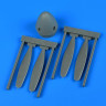 QuickBoost QB32259 P-51K/Mk.IV Mustang propeller (TAM) 1/32