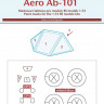 Peewit M72270 Canopy mask Aero Ab-101 (RS) 1/72