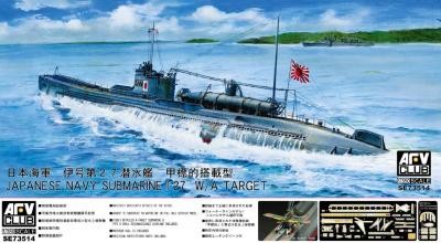 AFV Club SE73514 Japanese Navy I-27 Submarine with Ko-Target 1/350