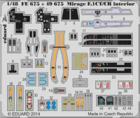 Eduard FE675 Mirage F.1CT/CR interior S.A.