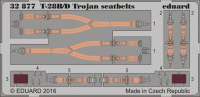 Eduard 32877 T-28B/D Trojan seatbelts 1/32