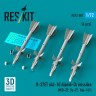 Reskit 72582 R-27ET (AA-10 Alamo-D) missiles (4 pcs.) 1/72