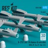 Reskit 72582 R-27ET (AA-10 Alamo-D) missiles (4 pcs.) 1/72