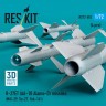 Reskit 72582 R-27ET (AA-10 Alamo-D) missiles (4 pcs.) 1/72