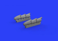 Eduard 648456 BRASSIN 1/48 Spitfire Mk.I exhaust stacks (TAM)