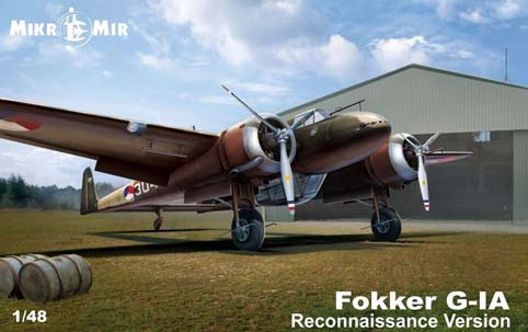MikroMir 48-018 Самолет Fokker G.IA (разведывательный вариант) 1/48