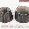 Mk1 Design MA-48058 SE Lockheed-Martin F-16C/F-16D Fighting Falcon Block 30/40/50/60 GE exhaust nozzle Set (opend+closed) 1/48