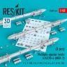 Reskit RS48-0341 Multiple ej.racks A/A37B-6 (MER-7) (3 pcs.) 1/48