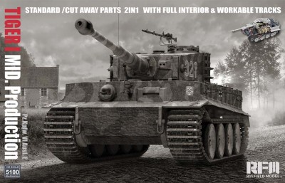 RFM 5100 Tiger I MID full interior 1/35