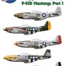 Barracuda Studios BC-48011 North-American P-51D Mustangs of the 8th Air Force (5) 1/48