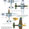 Barracuda Studios BC-48011 North-American P-51D Mustangs of the 8th Air Force (5) 1/48