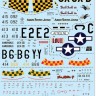 Barracuda Studios BC-48011 North-American P-51D Mustangs of the 8th Air Force (5) 1/48