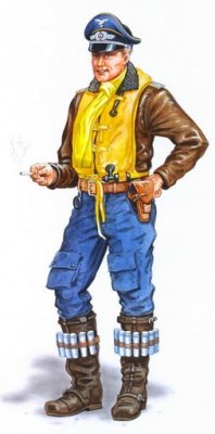 Plus model AL4035 Pilot Me-109 1:48