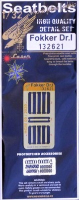 HGW 132621 Seatbelts Fokker Dr.I (MENG) 1/32
