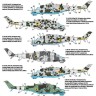 Foxbot Decals FBOT48072 Ukrainian crocodiles: Mil Mi-24, Part IV 1/48