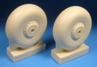 Barracuda Studios BCR32409 Avro Lancaster B Mk.I/III Mainwheels - Smooth Tires 1/32