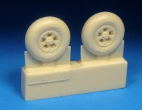 Barracuda Studios BCR48445 Supermarine Spitfire Mk.I - IX Five Slot Mainwheels 1/48